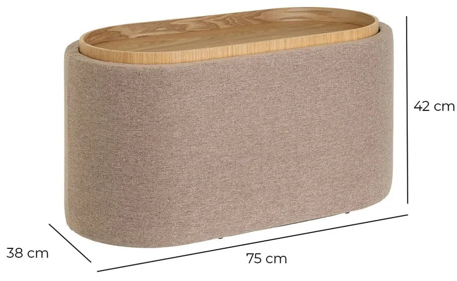 Taburet bej – Casa Selección