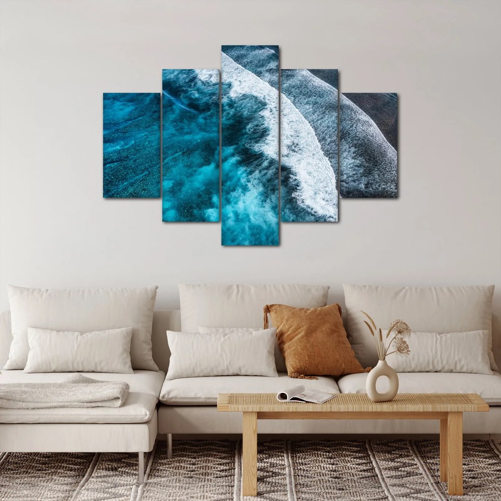 Tablou - Valuri pe mare (150x105 cm)
