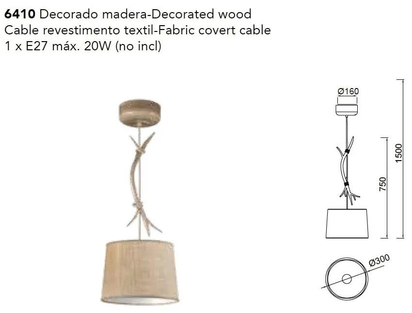 Pendul design decorativ SABINA D-30cm