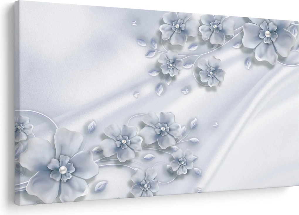 Tablou - Design flori (90x60 cm)