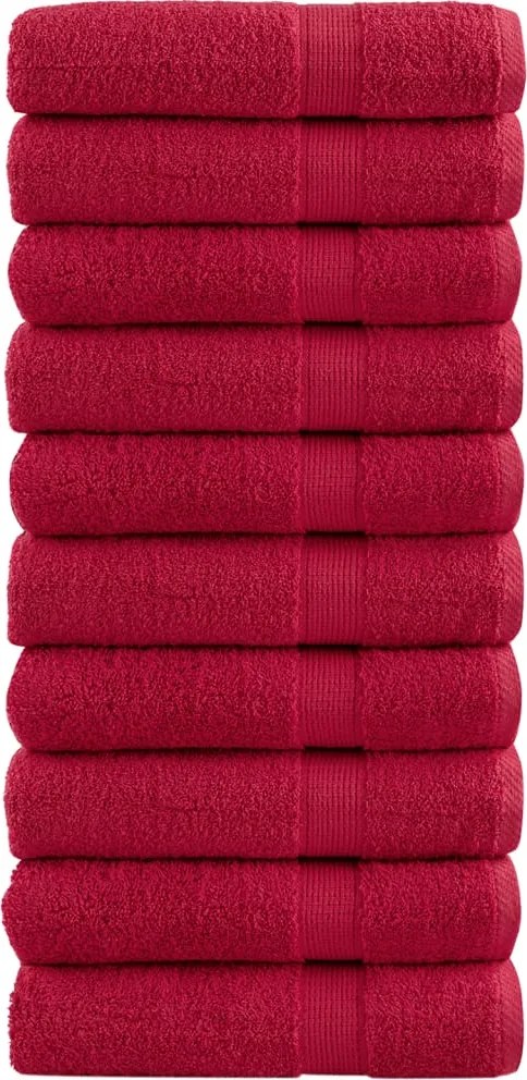 vidaXL Prosoape de baie premium, SOLUND 10 buc 100x150 cm 600 gsm
