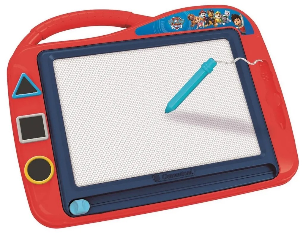 Tablă magnetică de desenat Clementoni Paw Patrol,34 x 47 x 3,5 cm