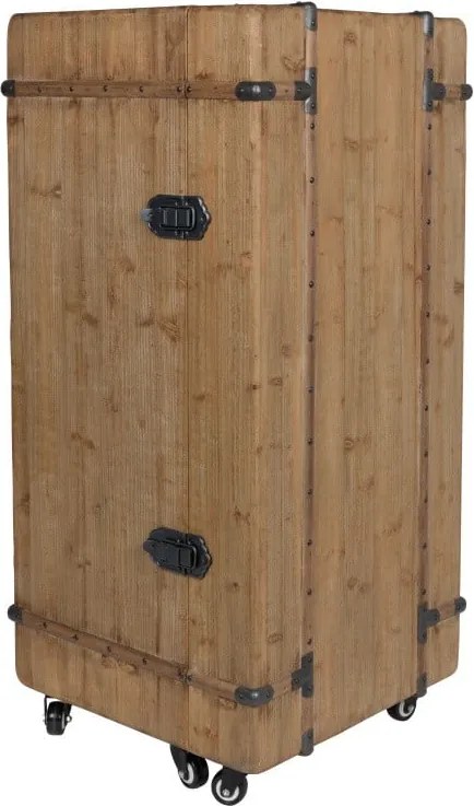 Dulap vinotecă din lemn Dutchbone Lico