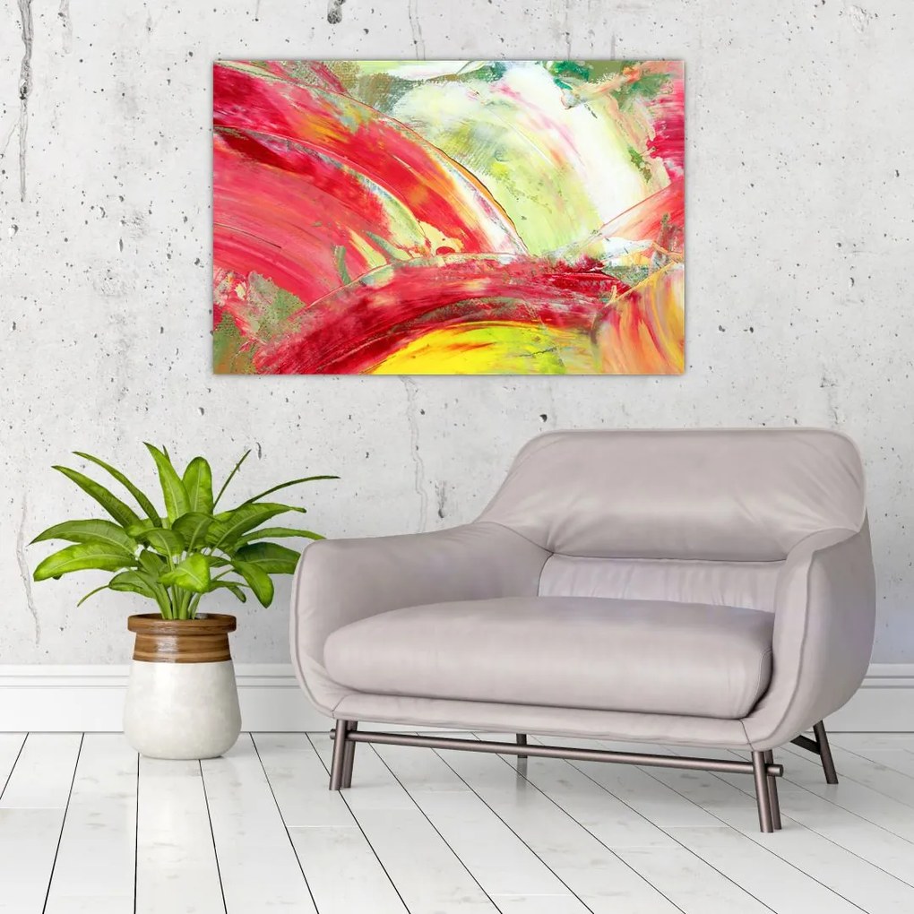 Tablou cu abstracție - pictura (90x60 cm)