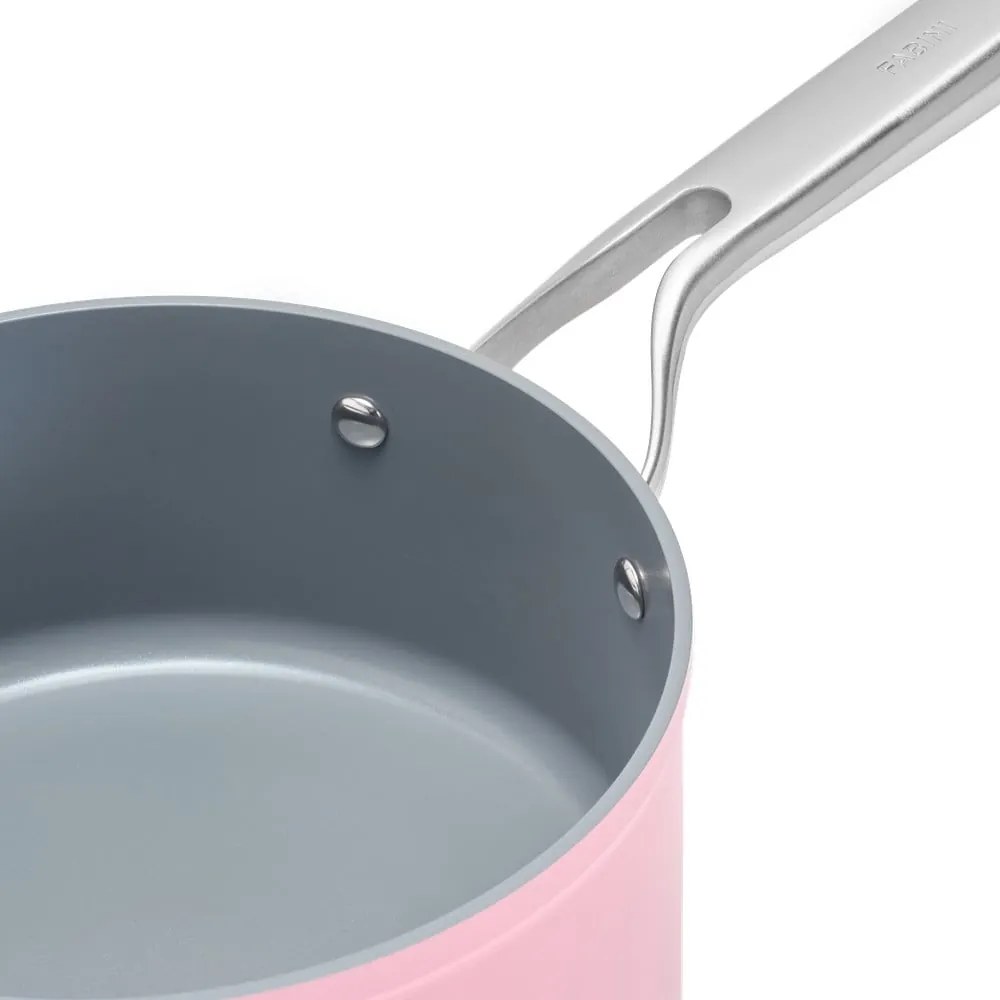 Oală cu capac/cu suprafață ceramică 2,4 l adecvată pentru plita cu inducție Meda 3.0 – FABINI