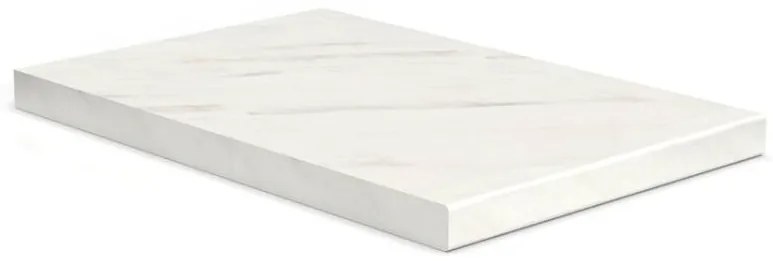 Blat bucatarie latime 90cm WHITE MARBLE