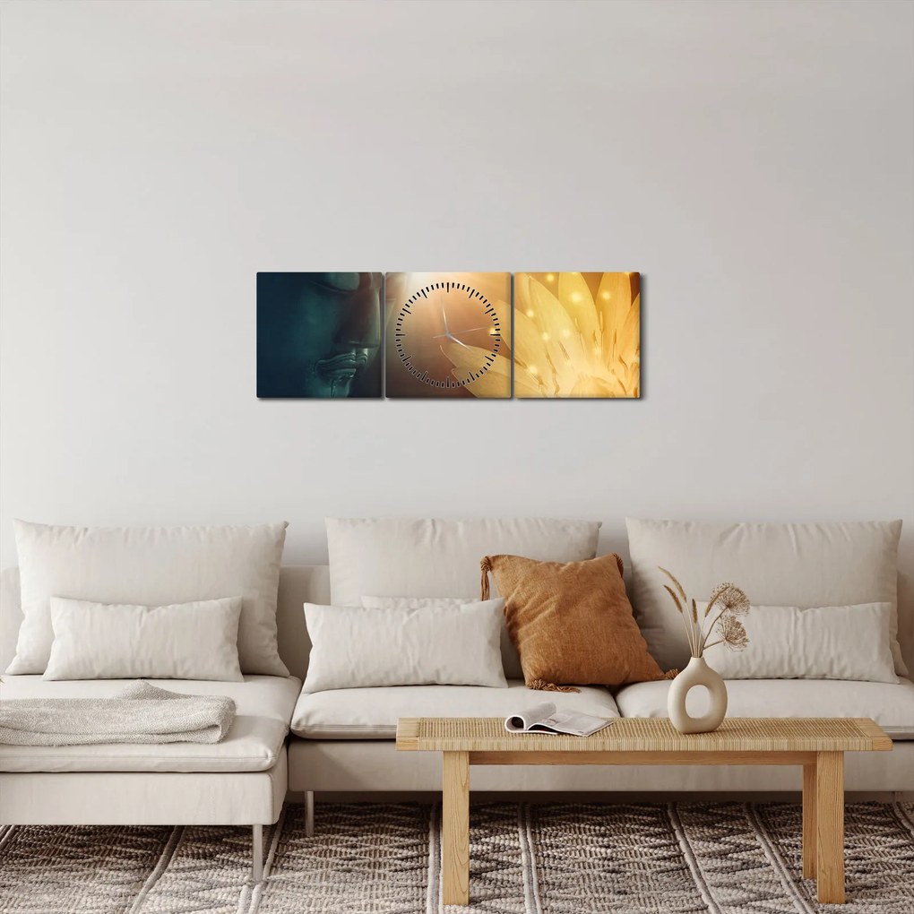 Tablou - Pace (cu ceas) (90x30 cm)