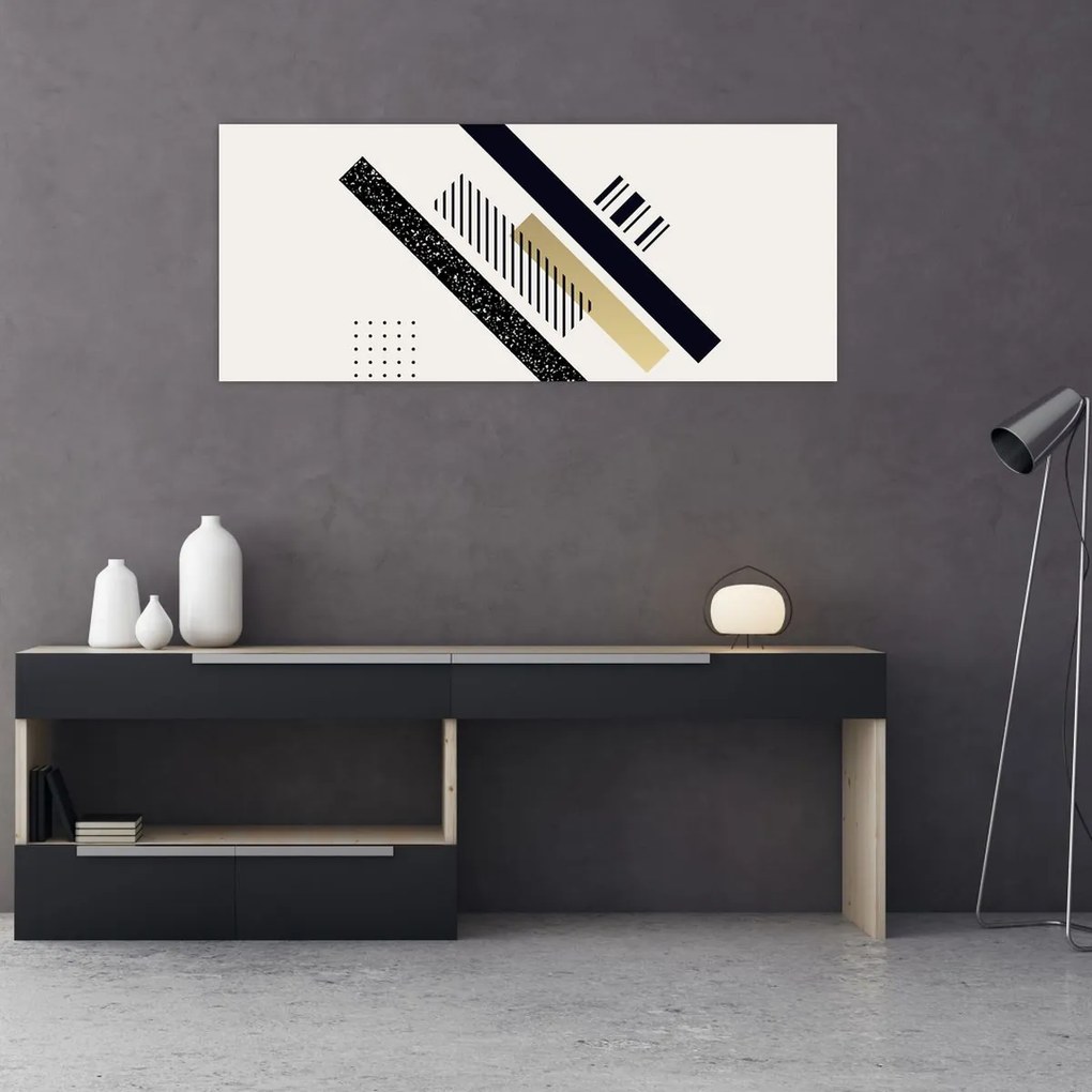 Tablou - Forme geometrice N⁰5 (120x50 cm)