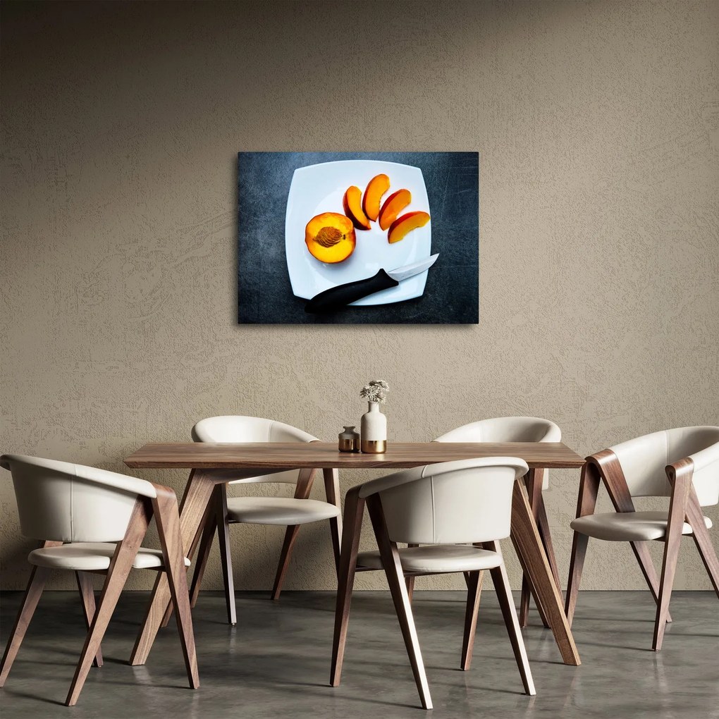Tabloul cu piersică (70x50 cm)