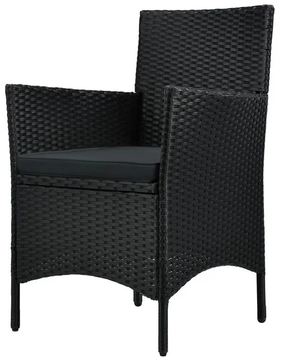 Jusky Set balcon Bayamo - perne negre + gri