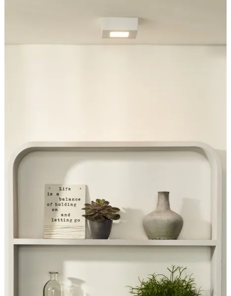 Lucide 28107/11/31 - Plafoniera LED BRICE-LED LED/8W/230V 10,8x10,8 cm