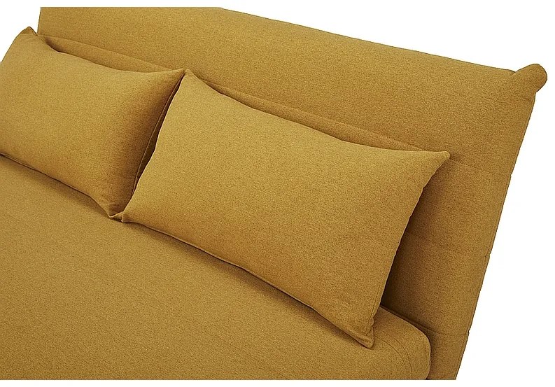 Canapea futon Susan (galben). 1050830