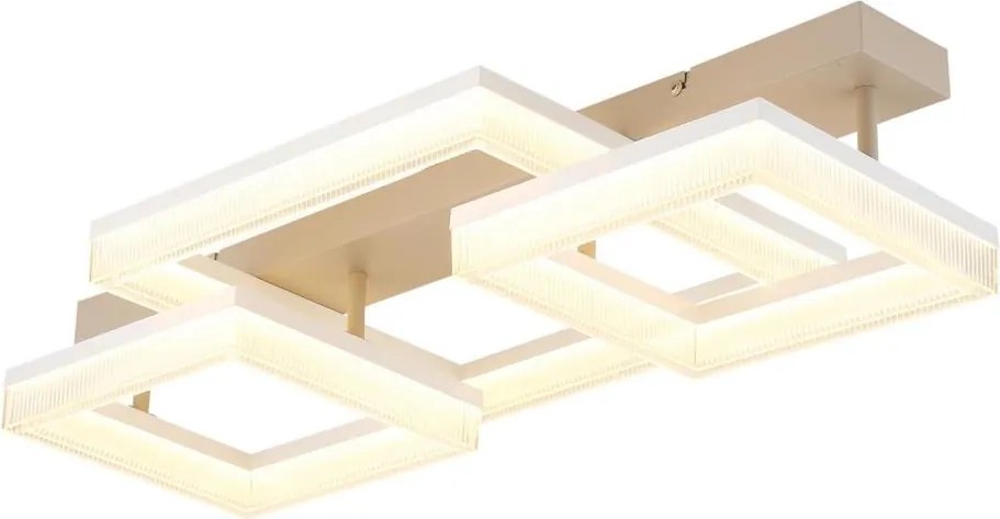 Globo 48047D2 - Plafonieră LED MARLENNE, 40W, 230V, 3000K, 33x66 cm