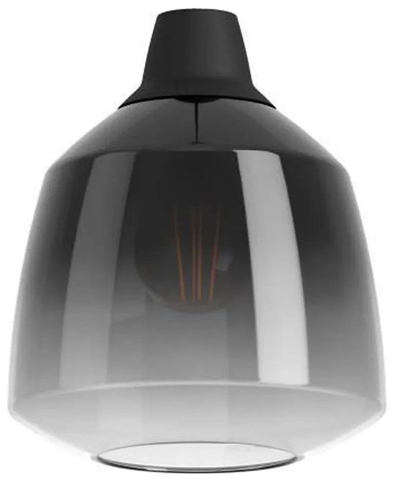 Eglo - Sticlă de rezervă pentru lampă suspendată cu cablu SEDBERGH, Ø 20 cm, fumurie