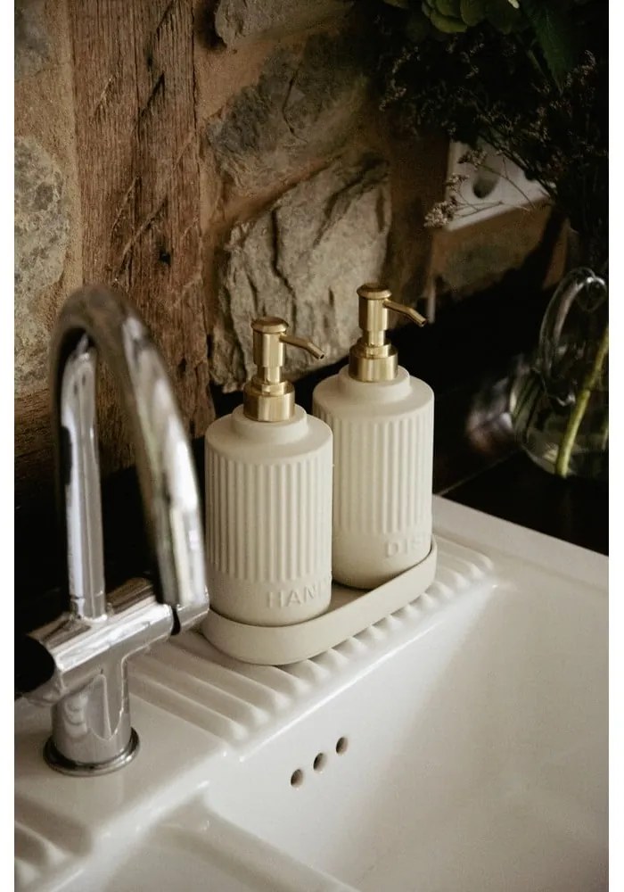 Suport pentru accesorii de spălat crem din ceramică Heidi – Wenko