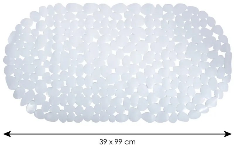 Spirella Suport antiderapant pentru cadă GALETS,alb, 99 x 39 cm