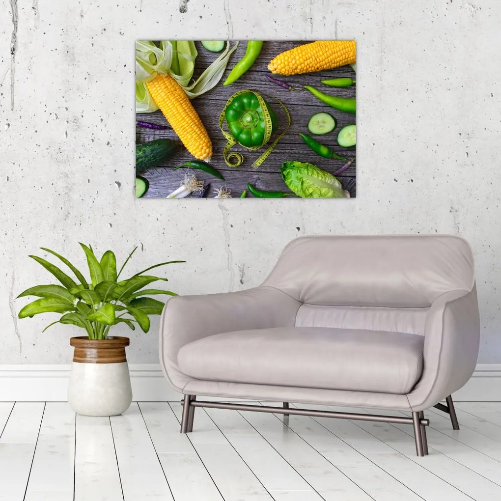 Tablou cu legume (70x50 cm)