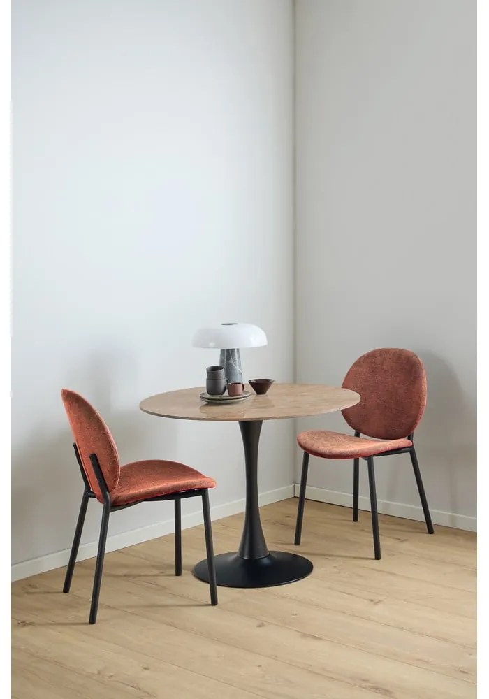 Scaun de dining teracotă Cliff – Actona