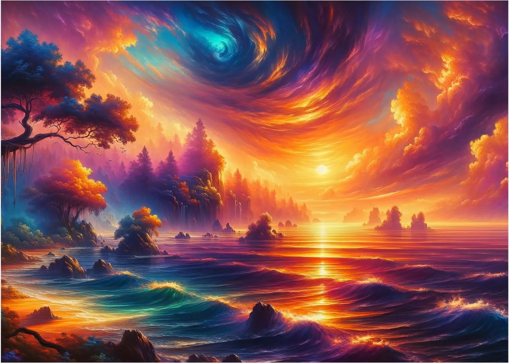 Tablou - Lume magică (70x50 cm)