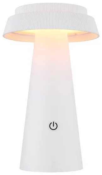 Lampă LED solară tactilă dimabilă Globo 36624W LED/4W/3,7W IP54 alb