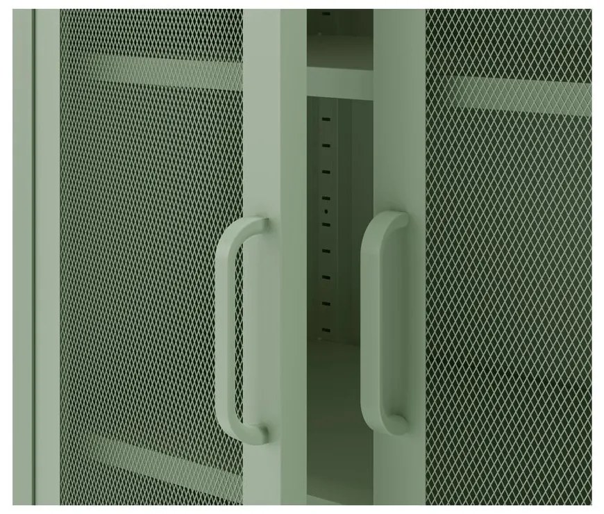 Dulap verde mentă 80x170 cm Diora – Marckeric