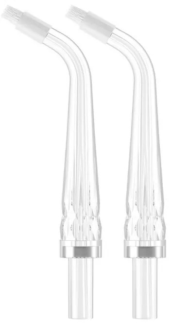 Set 2 duze ortodontice Oclean N21, Compatibile cu AirPump A10, Curatare profunda, Transparent