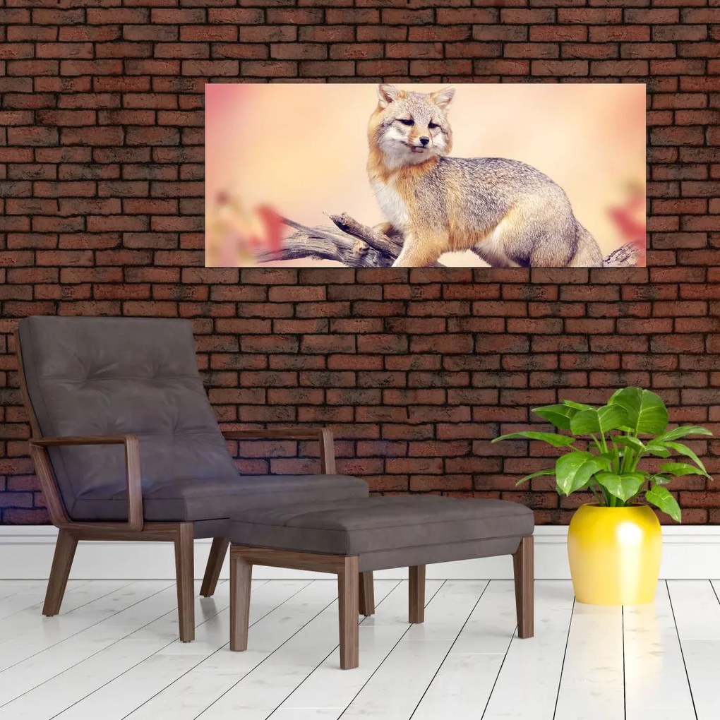 Tablou - Vulpea (120x50 cm)