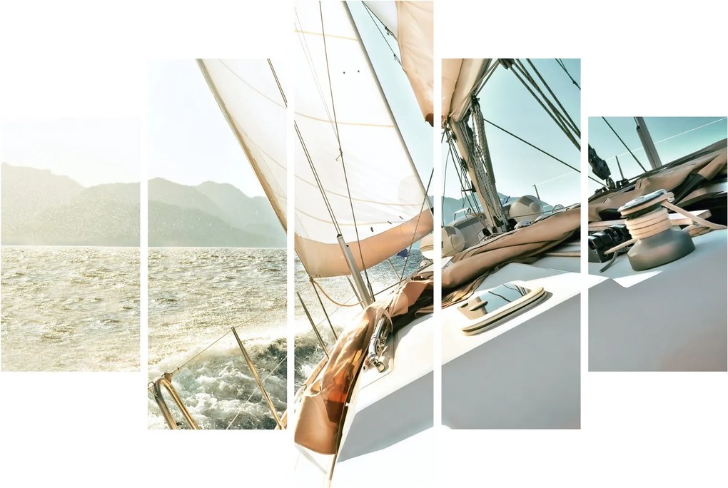 Tablou - Yacht (150x105 cm)