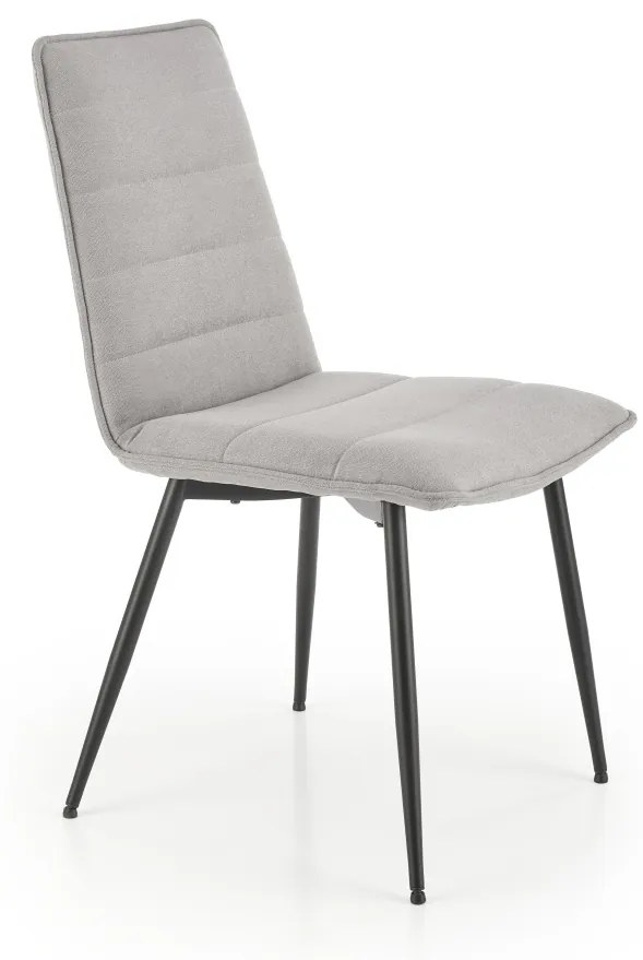 Scaun tapitat K493 gri - H92 cm