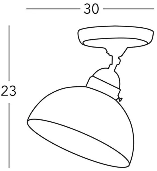 Spot Kolarz 731.10.54 NONNA 1xE27/75W/230V