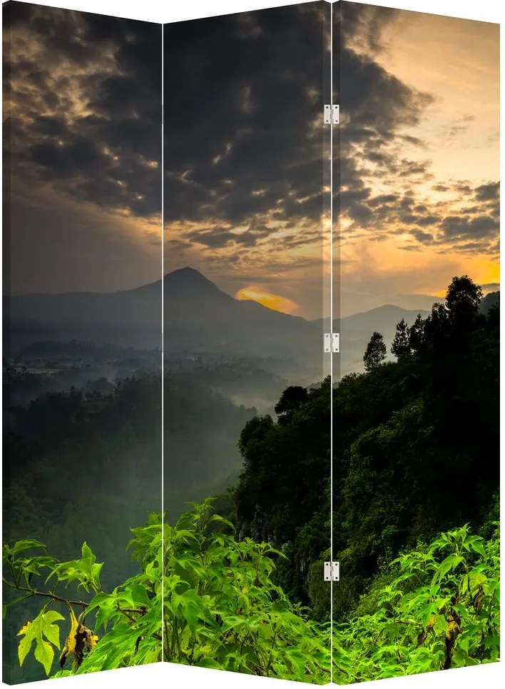 Paravan - Peisaj montan verde (126x170 cm)