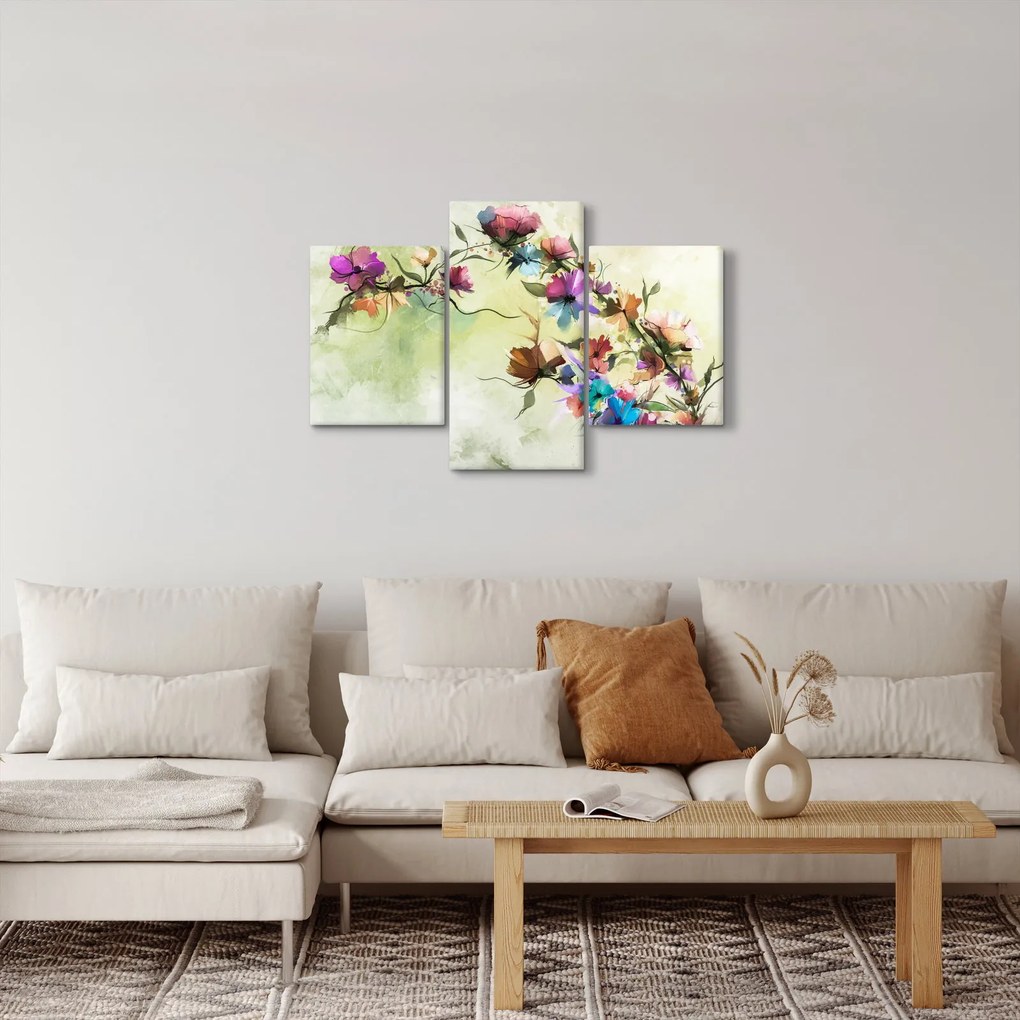 Tablou - Pictua cu flori (90x60 cm)