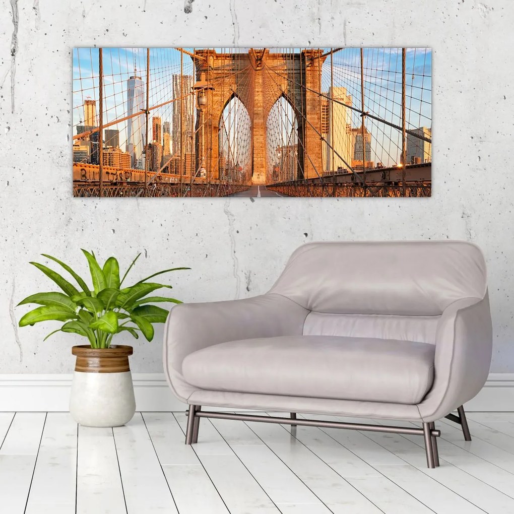 Tablou - Podul Brooklyn (120x50 cm)