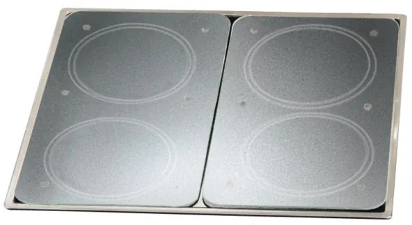 WENKO 2712663100 - Placă de protecție 30 x 52 cm, transparentă/gri