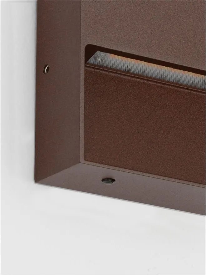 Mini Aplica perete exterior IP65, LED CCT Til corten