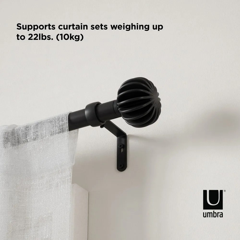 Galerie de perdea extensibilă 107-305 cm din oțel Finn – Umbra