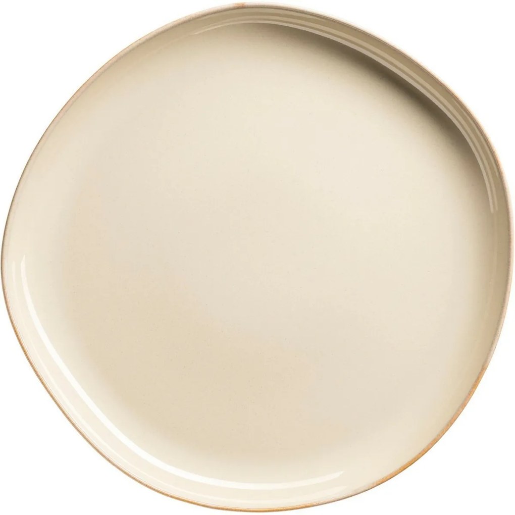 Set de farfurii plate Cordelia Sand 27 cm, 6bucăți