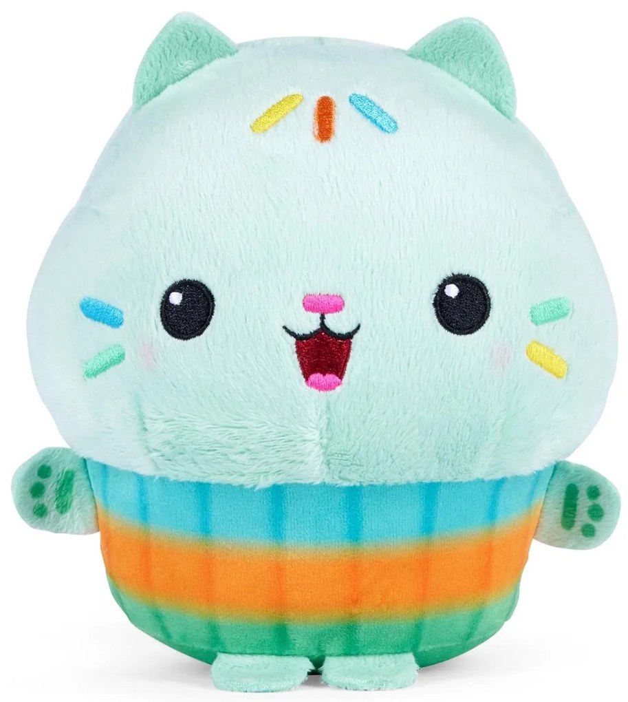 Pisica Muffin Casa magică a lui Gabi, 25 cm, verde, plus