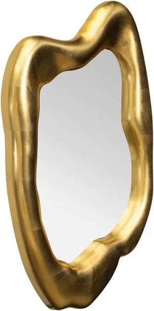 Oglinda de perete decorativa AURA 90cm auriu