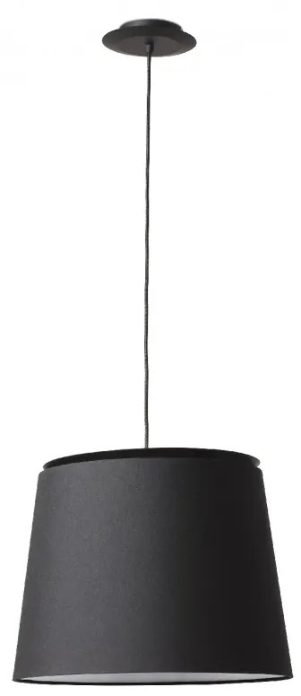 Lustra / Pendul modern design elegant 42cm SAVOY negru