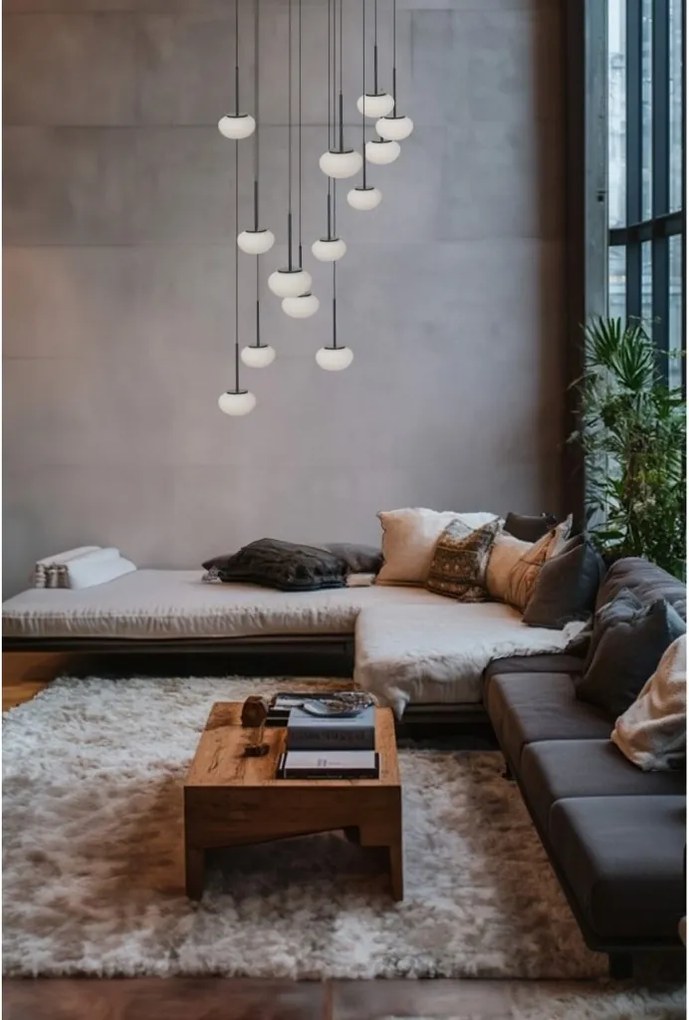 Lustra cu 12 pendule LED SERENITY