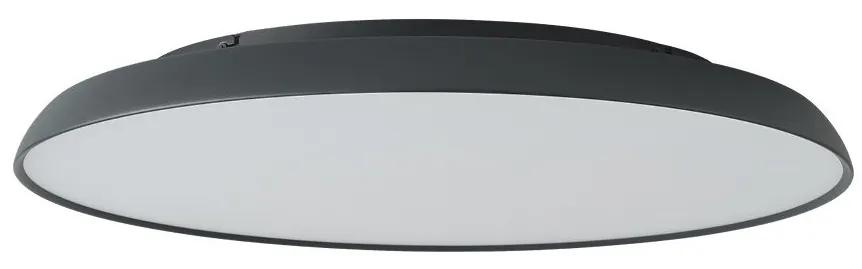 Plafoniera LED moderna CLARA top 80 CCT SWITCH dimm neagra