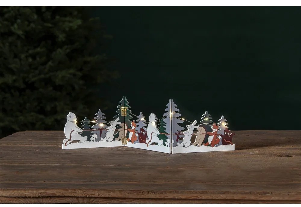 Decorațiune luminoasă de Crăciun Forest Friends – Star Trading