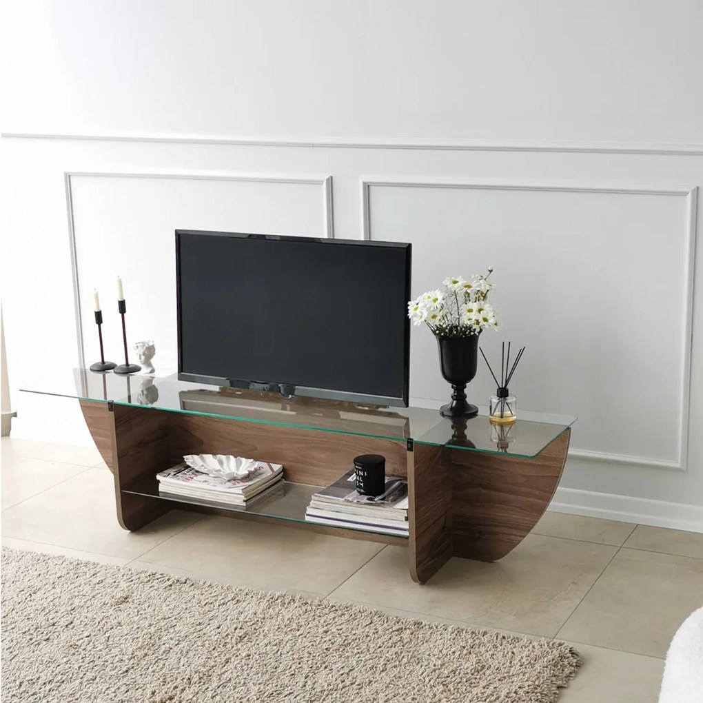 Masă TV Lily Walnut