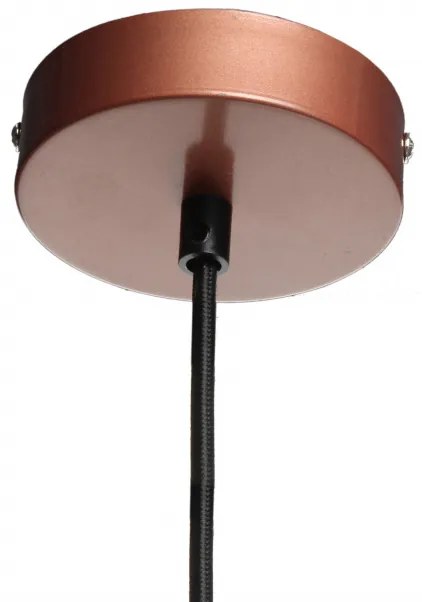 Lustra din sticla Mona roz, un bec