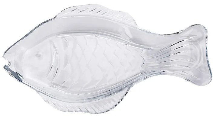 Set farfurii de sticlă PEŞTE 2 buc.