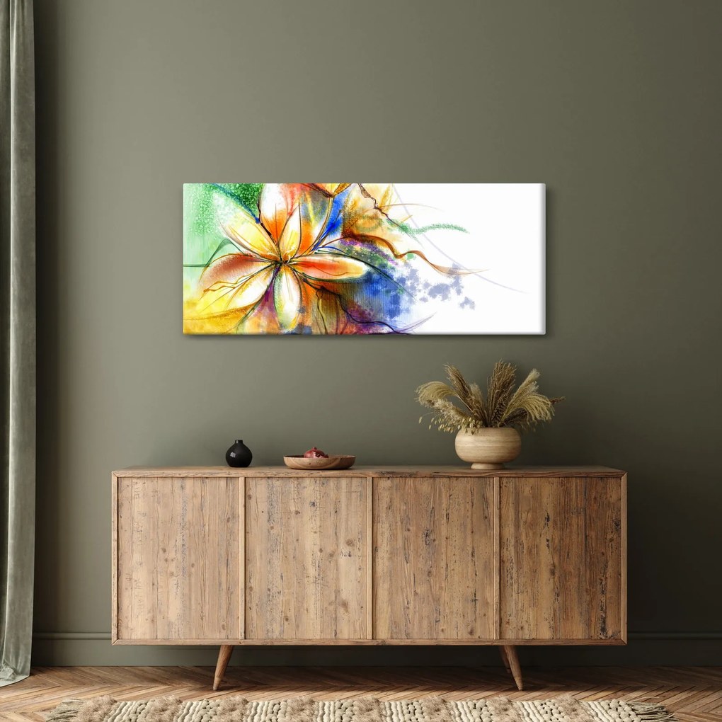 Tablou - Floare (120x50 cm)