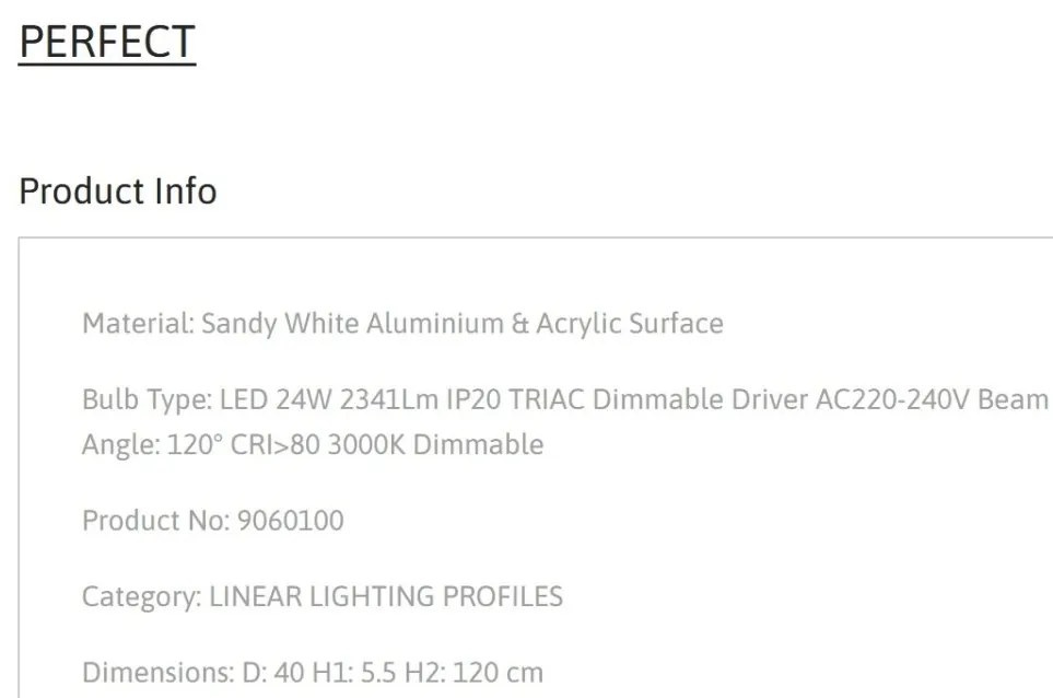 Lustra LED suspendata design circular PERFECT 40cm alba 3000K Dimmable
