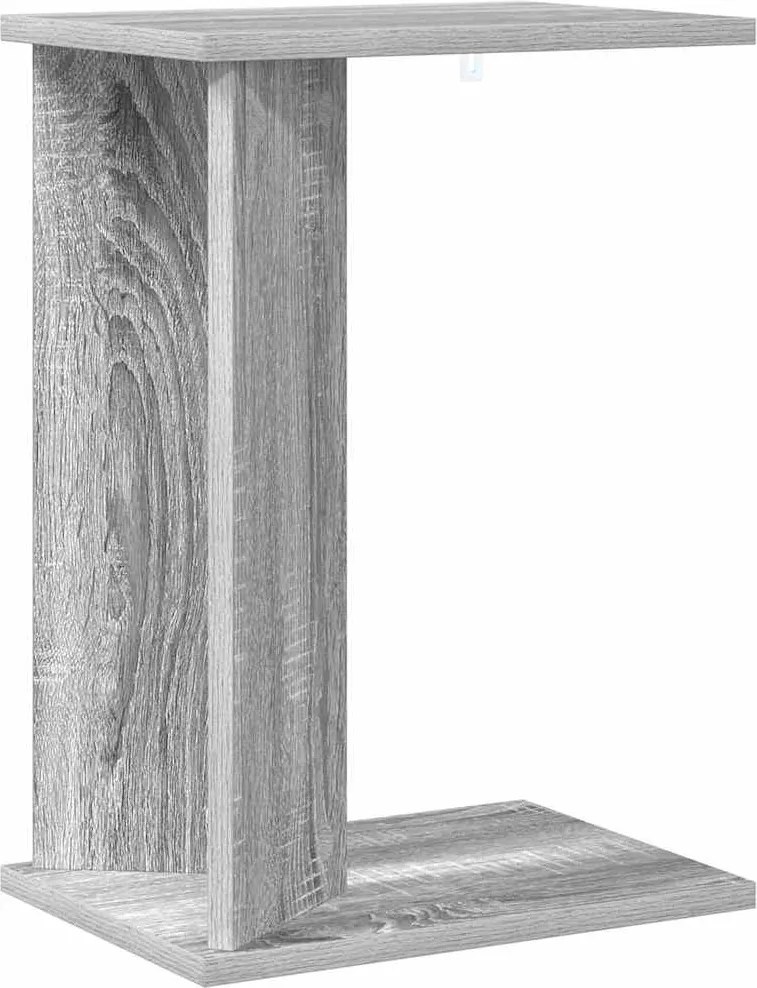 vidaXL Masă laterală Gri Sonoma 35 x 25 x 50 cm Lemn compozit