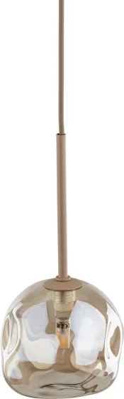Brilagi - Lustră pe cablu VULCANO 1xG9/8W/230V Ø 15 cm bej/bej fumuriu